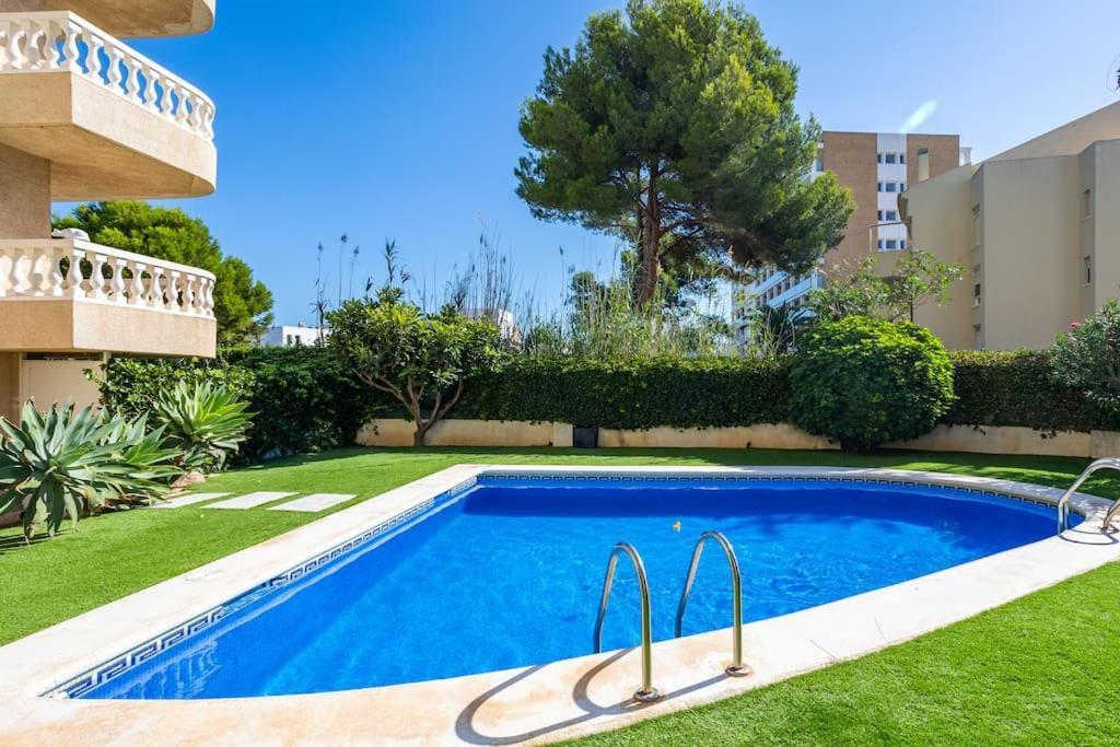 Apto. Brisa Marina Piscina+Parking A 5' Del Arenal Platja de Larenal Buitenkant foto