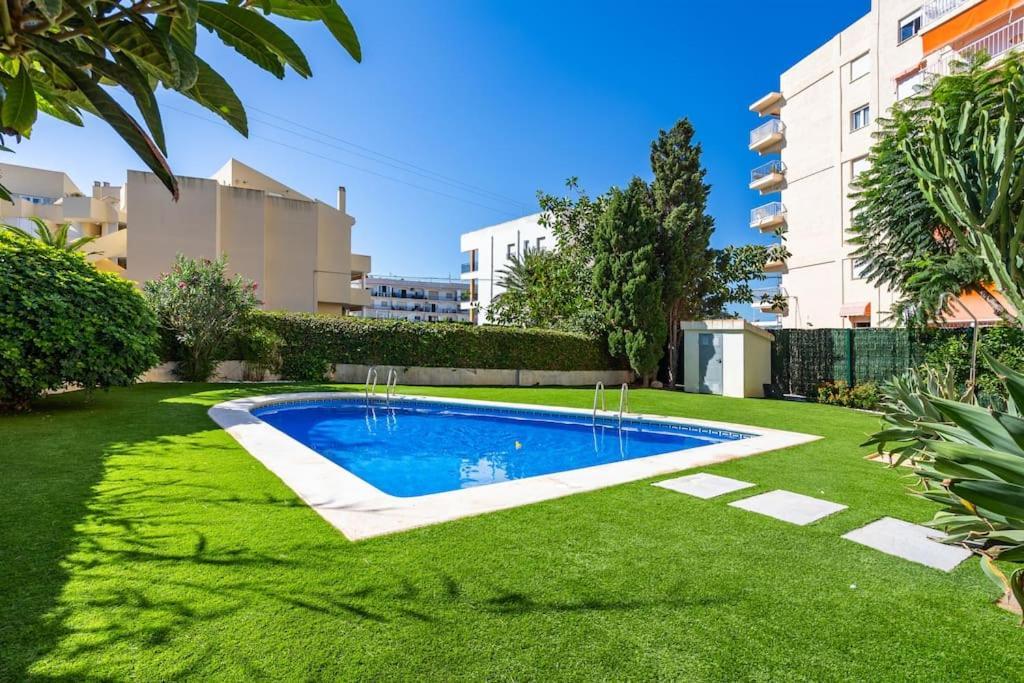 Apto. Brisa Marina Piscina+Parking A 5' Del Arenal Platja de Larenal Buitenkant foto